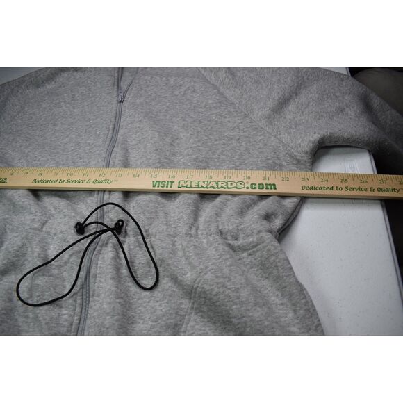 Pacsun Full Zip Cinch Waist Jacket Gray Womens Medium - Picture 4 of 5